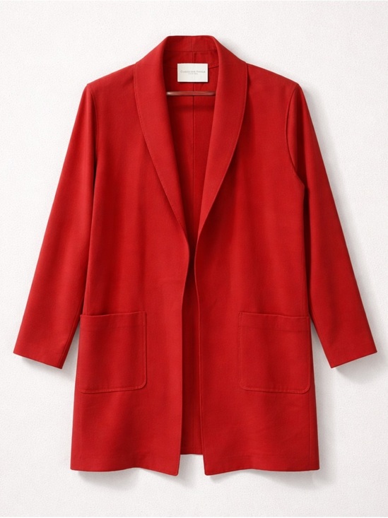 Carolina Belle Jackets & Blazers - Carolina Belle Montreal Open Front Long Line Jacket